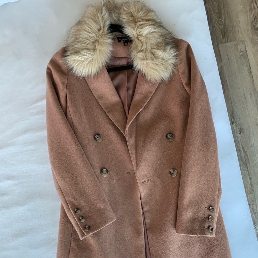 Topshop long coat